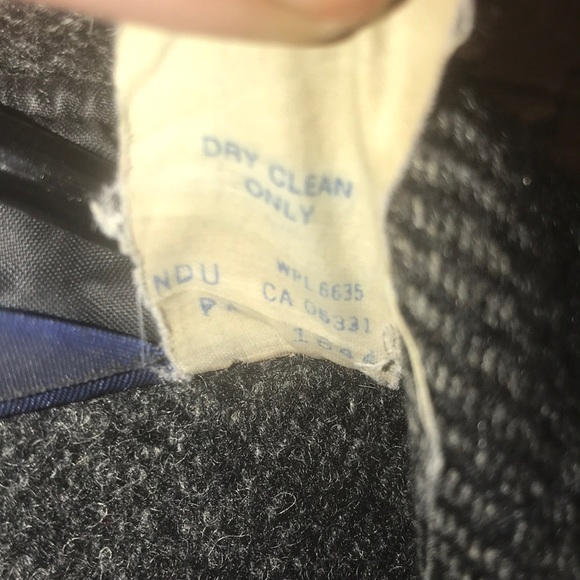 Vintage Wool Woolrich button up Coat - Picture 5 of 7